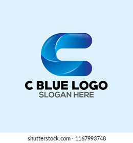 C Letter Vector Abstract Logo Design Elements