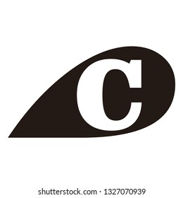 C LETTER VECTOR LOGO