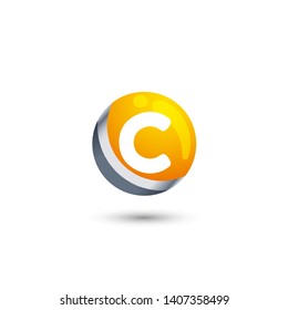 C LETTER VECTOR LOGO APHABET ICON
