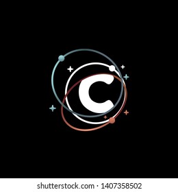 C LETTER VECTOR LOGO APHABET ICON