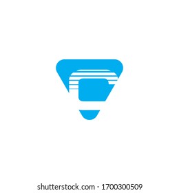 C Letter Vector Logo Template Illustration Design.  Minimalist Logotype design for branding,Elegant identity design.
