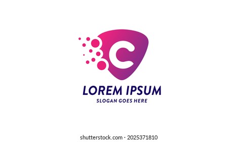 c diseño vectorial de logotipo de membreamiento