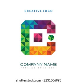 C lettering, perfect for company logos, offices, campuses, schools, religious education