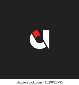 C I letters Joint logo icon vector template.
