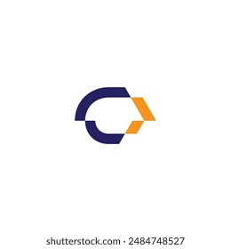 C logo with arrow shape