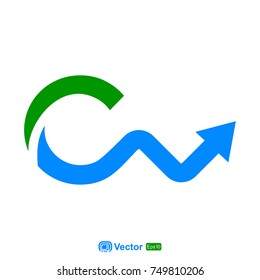 c logo business template