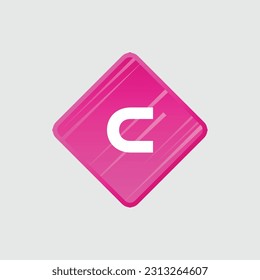 C logo Colorful Vector Design. Icon Concept. Abstract modern