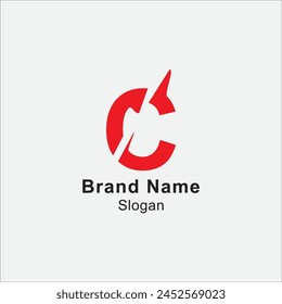 C Logo Desgin - Initial Letter C Logo.