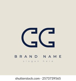 C and C logo design. CC abstract Letters Logo Monogram. This logo design is the process of creating a visual symbol that represents a brand, company, or individual.