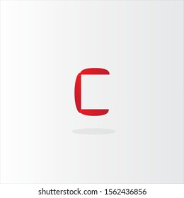 c logo design. font logo design