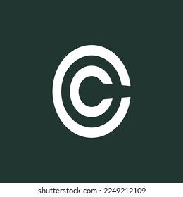 C logo design with a modern concept