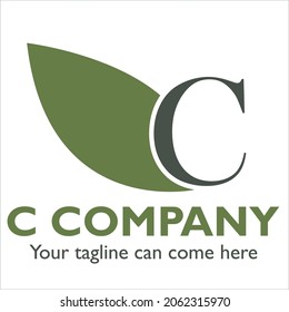 C logo design on Environment theme