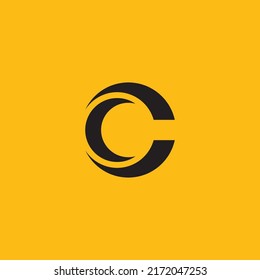 C Logo Design and template. Creative C icon initials based Letters in vector.