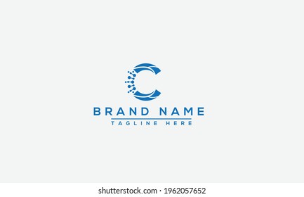 C Logo Design Template Vector Graphic Branding Element.