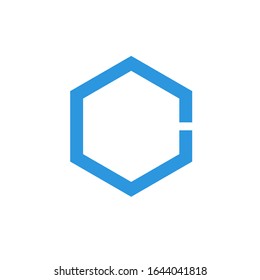 c diseño de logotipo plantilla de signo vectorial