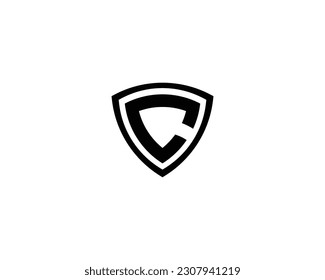 C Logo design vector template