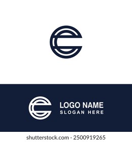 C logo graphic with circle concept.
