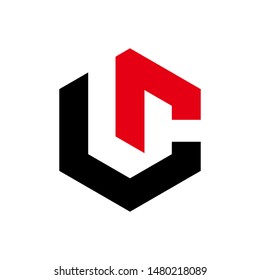 C logo initial letter design template vector illustration