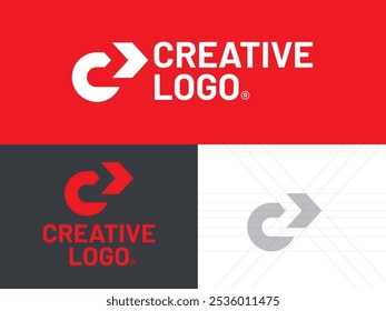 Logotipo C deste último design de logotipo