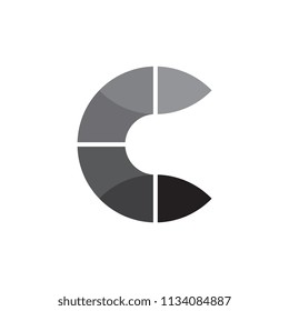 C logo letter design