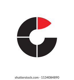 C logo letter design