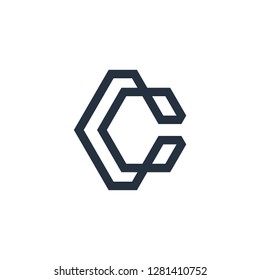 C logo letter C symbol
