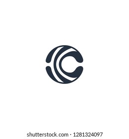 C logo letter C symbol C combination C