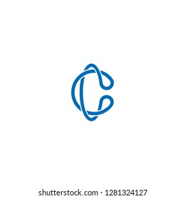 C logo letter C symbol C combination C