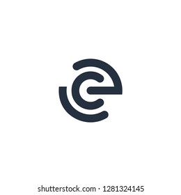 C logo letter C symbol C combination C