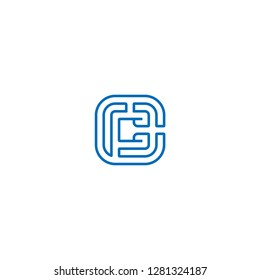 C logo letter C symbol C combination C