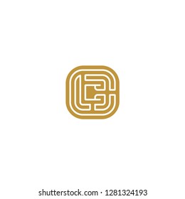 C logo letter C symbol C combination C