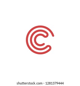 C logo letter C symbol C combination C