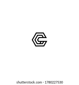 c logo letter vector logo abstract template