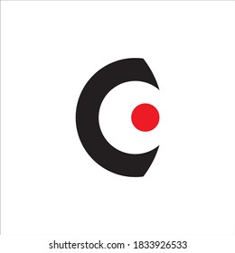 C Logo Letter Vector Illustration