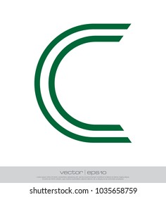 c logo template