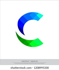 c logo template