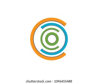 C Logo Template Design VectorC Logo Template Design Vector