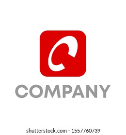 C logo vector design template