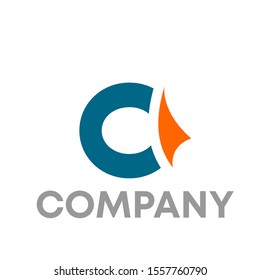 C logo vector design template