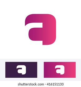 C Logo. Vector Graphic Branding Letter Element. White Background