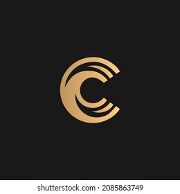 c logo vector, letter c logo