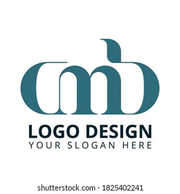 C M B Letter Professional Logo Design Vektor