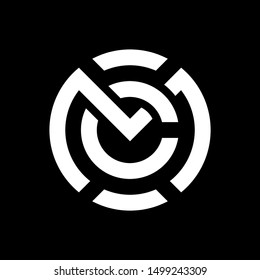 C M O logo design in vector for construction, building, property. Minimal trendy professional logo template  