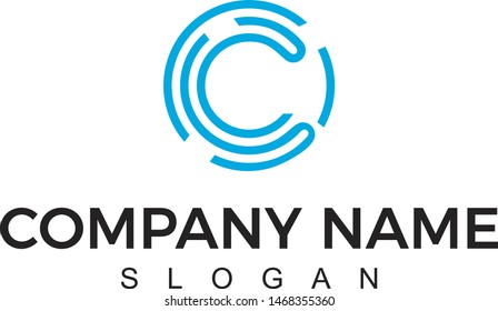 C mark logo for your company