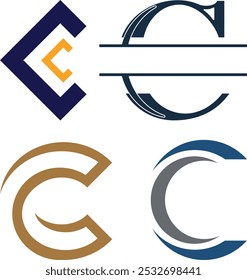 C minimalist logo for company