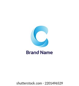 C Modern Abstract Logo Design
