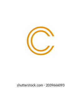 C is a monogram letter that is part of a stylish font.