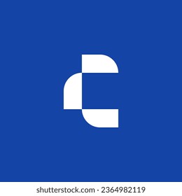 Inspiración en el diseño del logotipo de C en monograma