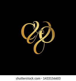 C & O / CO logo initial vector mark