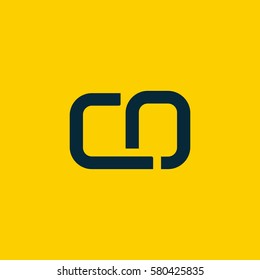 C & O Letter logo design vector element
